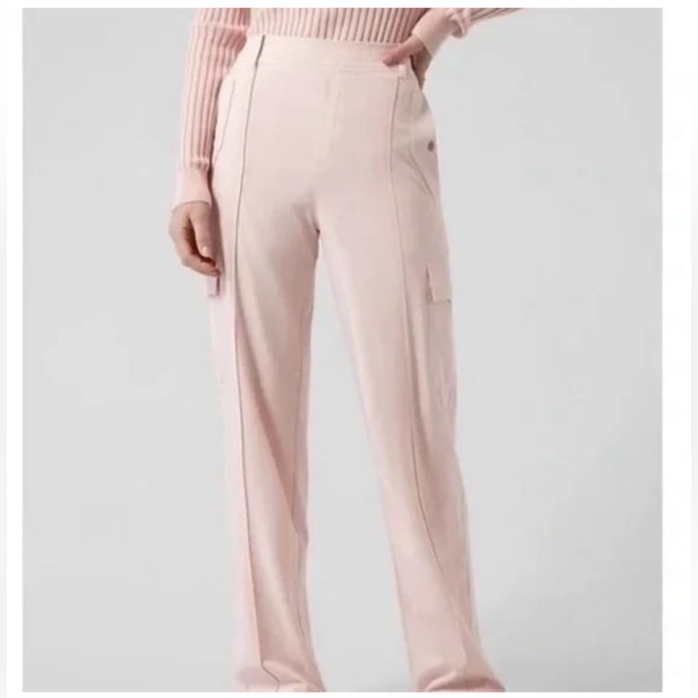 BOGO! Athleta Vienna Cargo Pant Cropped Petite Pink Size 14